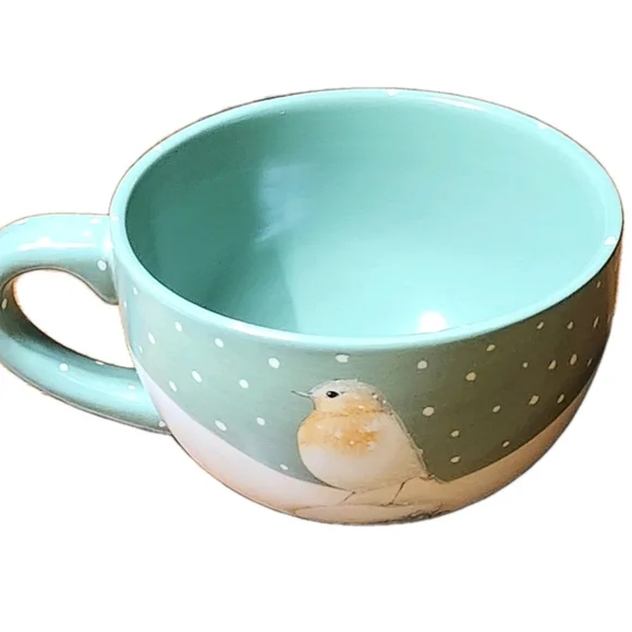 Marjolein Bastin Nature’s Sketchbook “Winter Snowbird” Hallmark Mug - Picture 5 of 12
